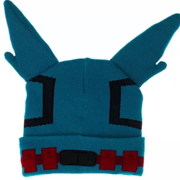 My Hero Academia Deku Suit Up Beanie Hat - Picture 1 of 2